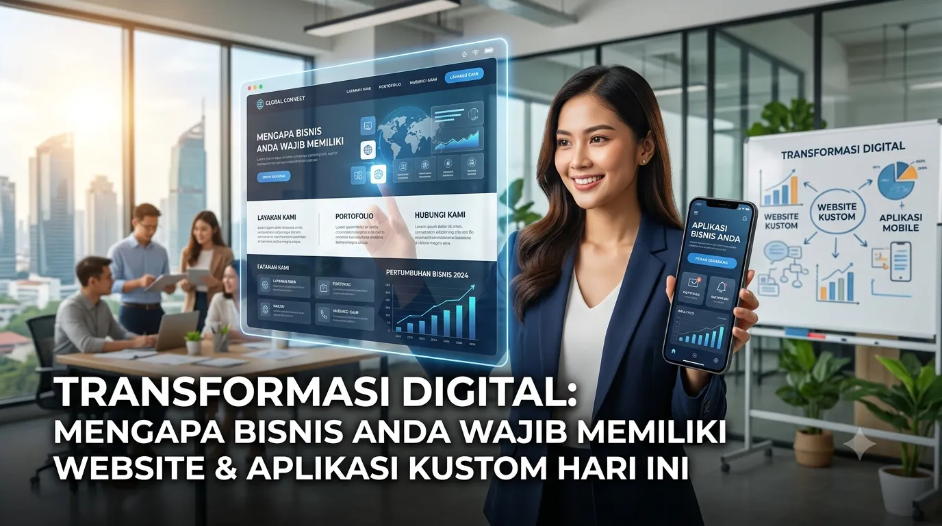 Mengapa Bisnis Anda Wajib Memiliki Website dan Aplikasi Kustom Hari Ini