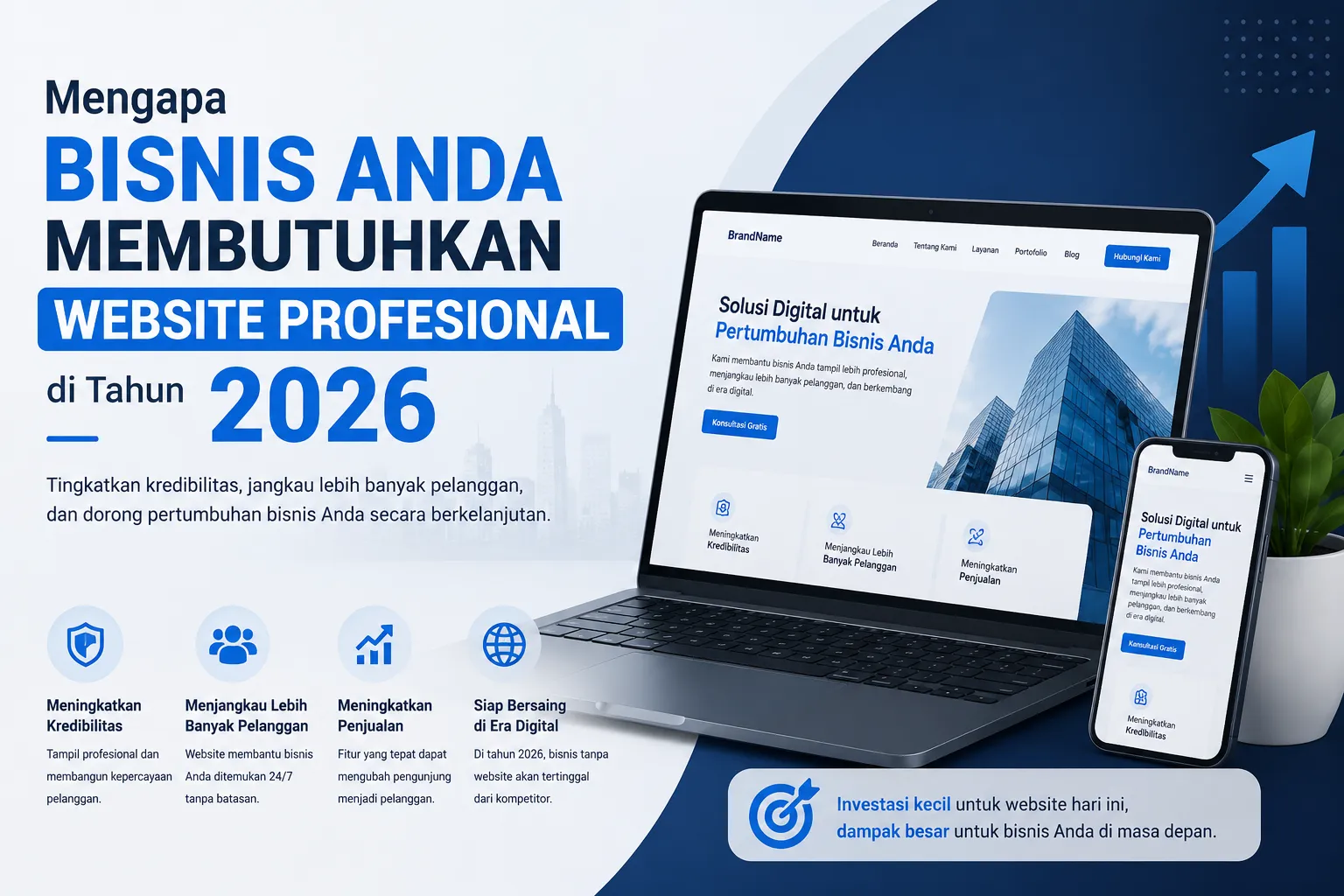 Mengapa Bisnis Anda Membutuhkan Website Profesional di Tahun 2026
