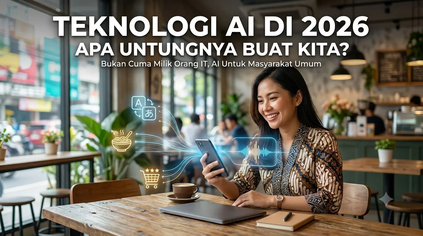Teknologi AI di 2026: Bukan Cuma Milik Orang IT, Apa Untungnya Buat Kita?